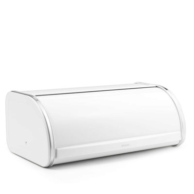 Brabantia Roll Top Bread Bin – White